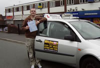 female driving instructor in Oldham